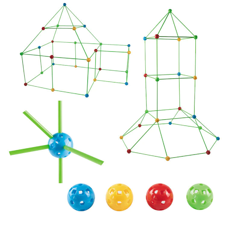 DIY Bead Tent Fort Building Kit